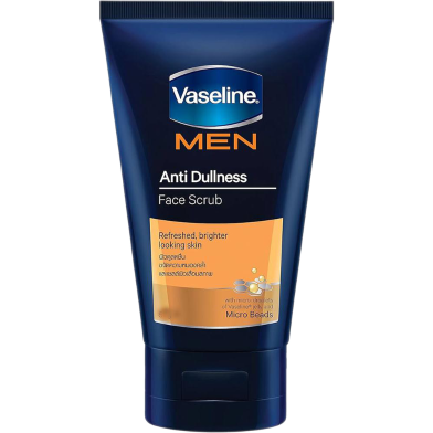 Vaseline Men Anti Dullness Face Scrub 100 gm image