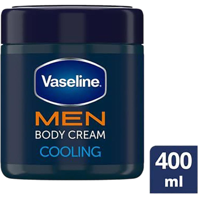 Vaseline Men Cooling 48H Moisturisation Body Cream 400 ml image