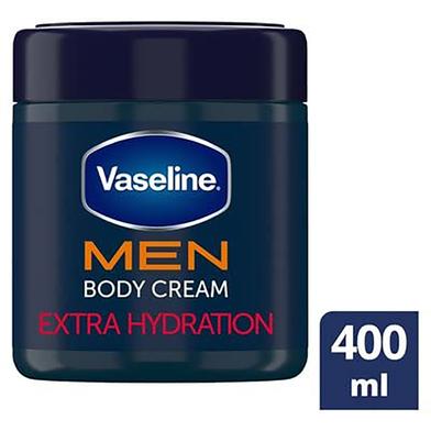 Vaseline Men Extra Hydration 72H Mois. Body Cream 400 ml (UAE) image