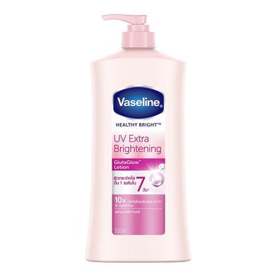 Vaseline UV Extra Brightening Gluta Glow Body Lotion 500 ML - Thailand image