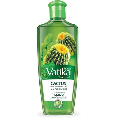 Vatika Cactus Hair Fall Control Enriched Hair Oil 200 ml (UAE) image