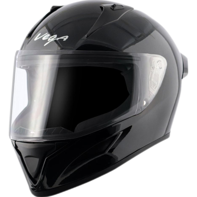 Vega Bolt Black Helmet image