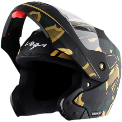 Vega Crux Dx Fighter Dull Black Desert Storm Helmet image