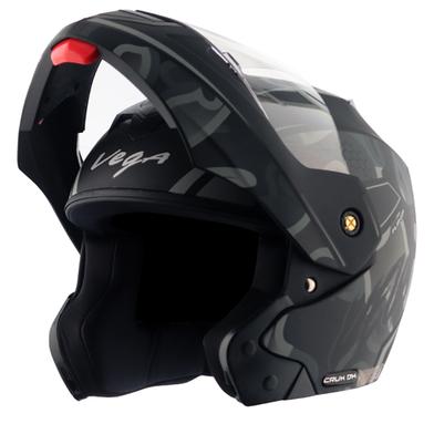 Vega atom best sale dull black helmet