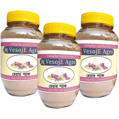 VesojE Agro Hair Pack Powder-150gm and Hair Pack Powder-150gm With Hair Pack Powder-150gm (Buy 2 Get 1 FREE) image