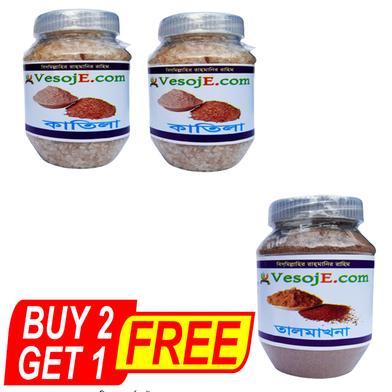 VesojE Agro Katila Gum - 150gm And Katila Gum - 150gm With Talmakhana - 150gm (Buy 2 Get 1) Free image