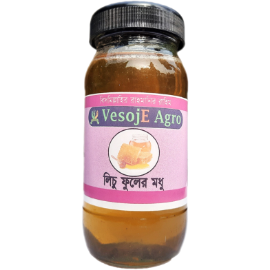 VesojE Agro Lychee flower Honey ( লিচু ফুলের মধু ) 250g image