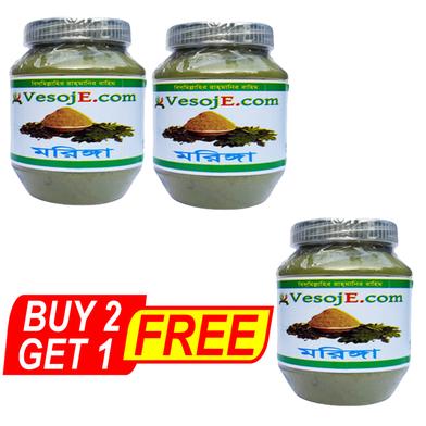 VesojE Agro Moringa Powder - 150gm And Moringa Powder - 150gm With Moringa Powder - 150gm (Buy 2 Get 1) Free image