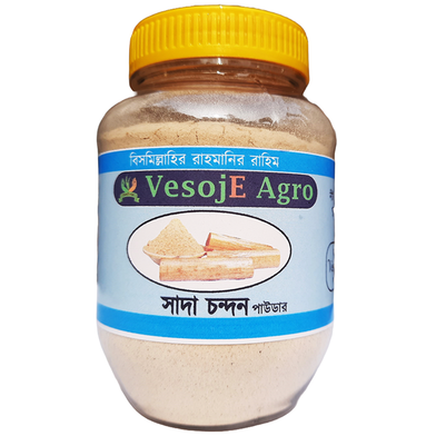 VesojE Agro Shada Chondon Powder ( সাদা চন্দন গুড়া ) - 100g image