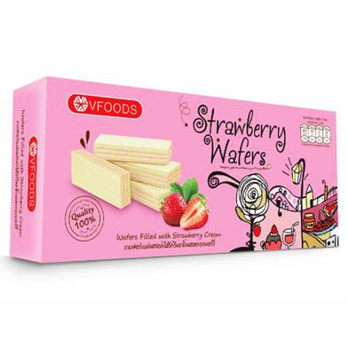 VFoods Strawberry Wafer in Paper - 100 gm image