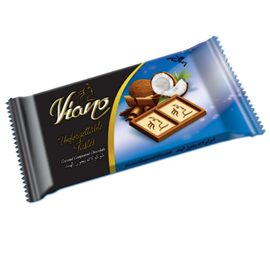 Viano Coconut Compound Chocolate 36gm image