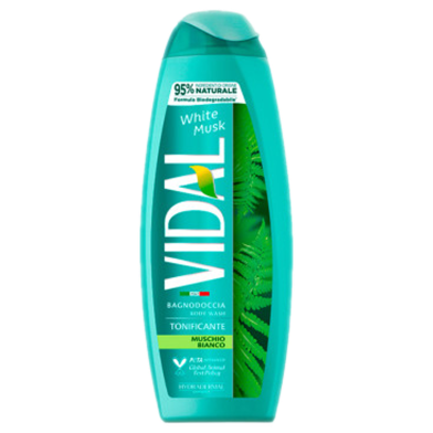 Vidal White Musk Bagnodoccia Body Wash 500ml image