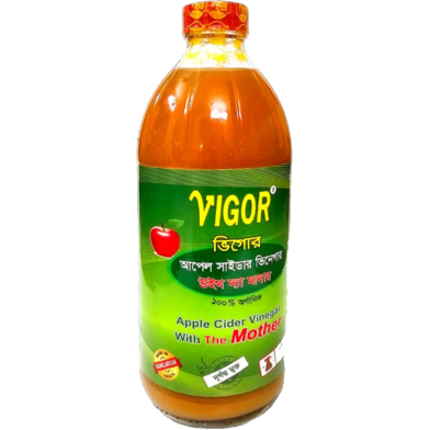 Vigor Apple Cider Vinegar With The Mother 480 ml image