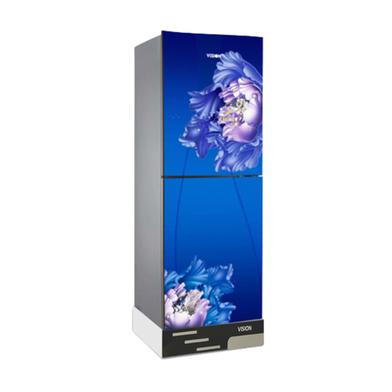 Vision GD Refrigerator RE-142L Digital Blue Lotus FL-TM image