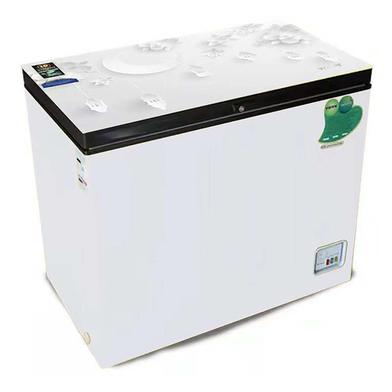 Vision Glass Door Chest Freeze RE-150 Liter White Flower image