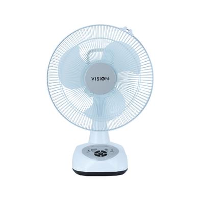 Vision Rechargeable Table Fan 12 Inch With USB Charger image
