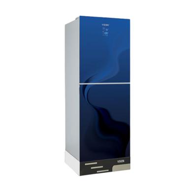 Vision Vision Glass Door Refrigerator Smart Dis. Re- 252 Liter Blue River Bottom Mount image