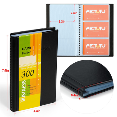 Visiting Card Holder Book 300 PCs Cards Non Brand Rokomari