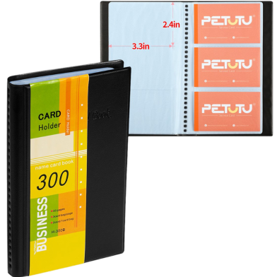 Visiting Card Holder Book- 300 PCs Cards image