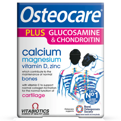 Vitabiotics Osteocare Plus Glucosamine And Chondroitin 60 Count image