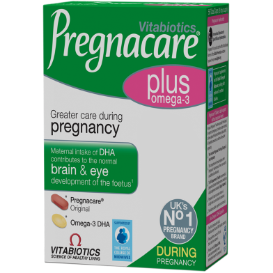 Vitabiotics Pregnacare Plus Omega 3 Tablets/Capsules 56s image