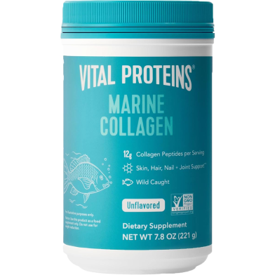 Vital Proteins Marine Collagen Peptides Powder Supplement for Skin Hair Nail Joint 221gm image