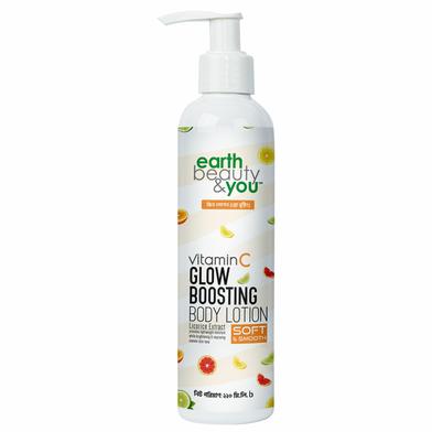 Earth Beauty and You Vitamin C Glow Boosting Body Lotion- 220ml image