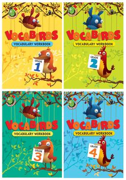 Vocabirds Vocabulary Workbook : Set of 4 Books