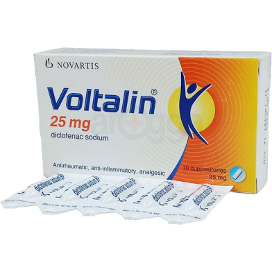 Voltalin 25 mg 10's Strip Suppository image