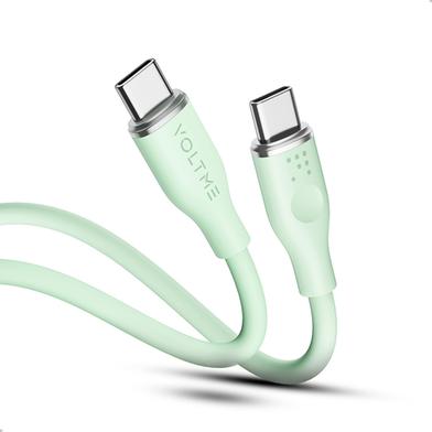 Voltme MOSS C2C 1M/60W Green Fast Charging Cable image