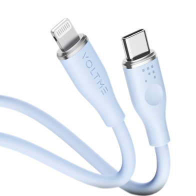 Voltme MOSS C2L 1.2M 30W Blue Fast Charging Cable image