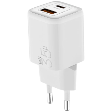 Vyvylabs Gan Fast Wall Charger 35W A Plush C (EU plug) White(GAN35BE-01) image