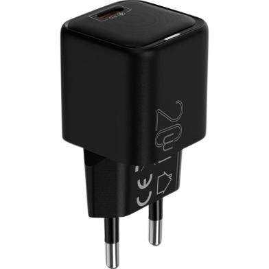 Vyvylabs Polished Fast Charger 20W C (EU plug) Black(C20CE-02) image