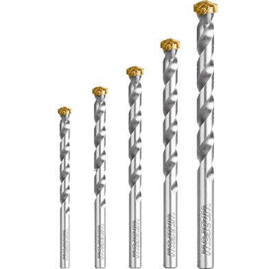 WADFOW WMJ2K01 Masonry Drill Bits set 5 Pcs image