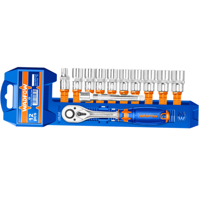 WADFOW WST2212 Socket Set 1/2 Inch 12 Pcs image