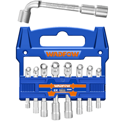 WADFOW WTH4208 L-angled Socket Wrench Set 8 Pcs image