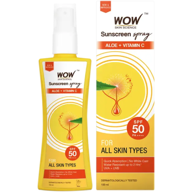 WOW Skin Science Sunscreen spray - 100ml image