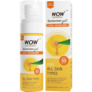 WOW Skin Science Sunscreen spray aloe+glutathione image