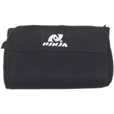 Waist Back Support Belt Brace Strap - Black image