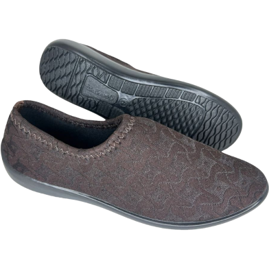 Walkaroo Dark Grey Color Ladies Casual and Comfortable Belly Shoe image