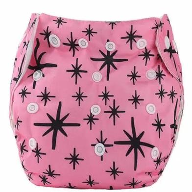 Washable Cloth Diaper Pant For Baby 2pcs Pad Attach - 0-24 Month 1 Pcs (Any Print) image