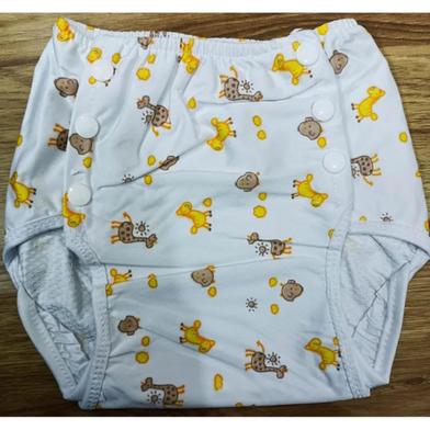 Washable and Adjustable Baby Cloth Diaper - 1pcs image