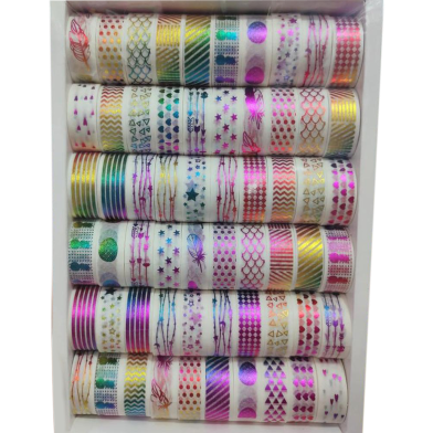 Washi Tape Set 60 Rolls Floral Washi Decorative Tape image