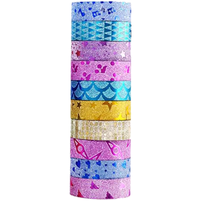 Washi Tapes - 10pcs - Multi-color image