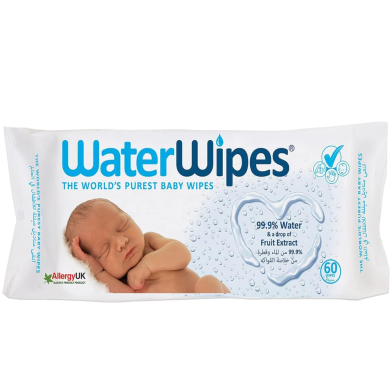 Water Wipes Baby Wipes 60pcs image