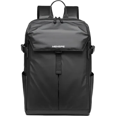Water Resistant 15.6 Inch Laptop Sports and Travel Backpack (Black) image
