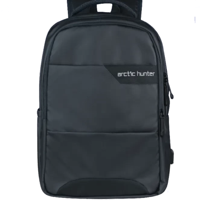 Water Resistant Travel Backpack (Black) image