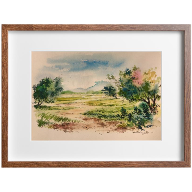 Watercolor Landscape - (16x13)inches image