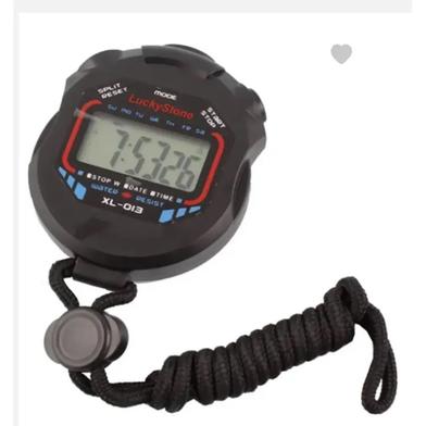 Waterproof Digital LCD Built-in Compass Stopwatch Chronograph Timer Counter Sports Alarm image
