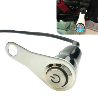 Waterproof On-Off Clam Switch Led For Motorcycle image